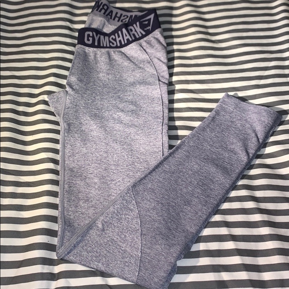 NWOT Gymshark Steel Blue Marl Flex Leggings Small